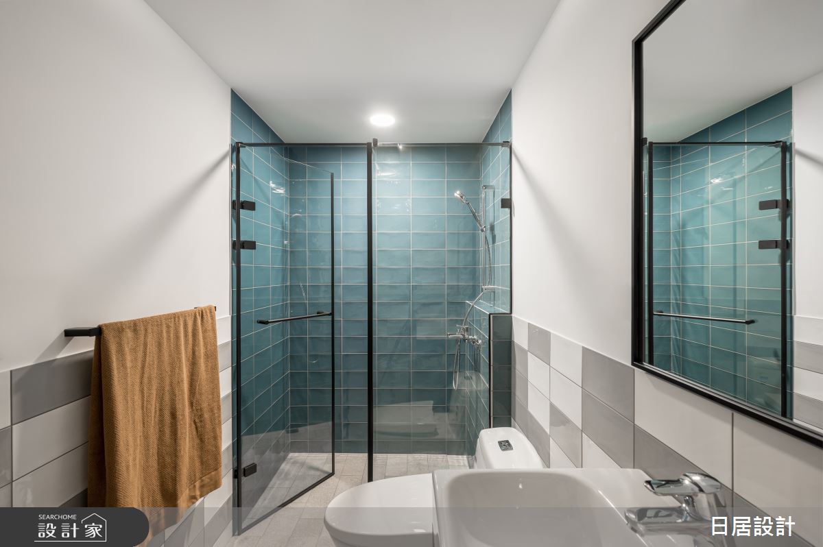 21坪老屋(31~40年)＿混搭風浴室案例圖片＿日居設計＿日居_秋褐之32