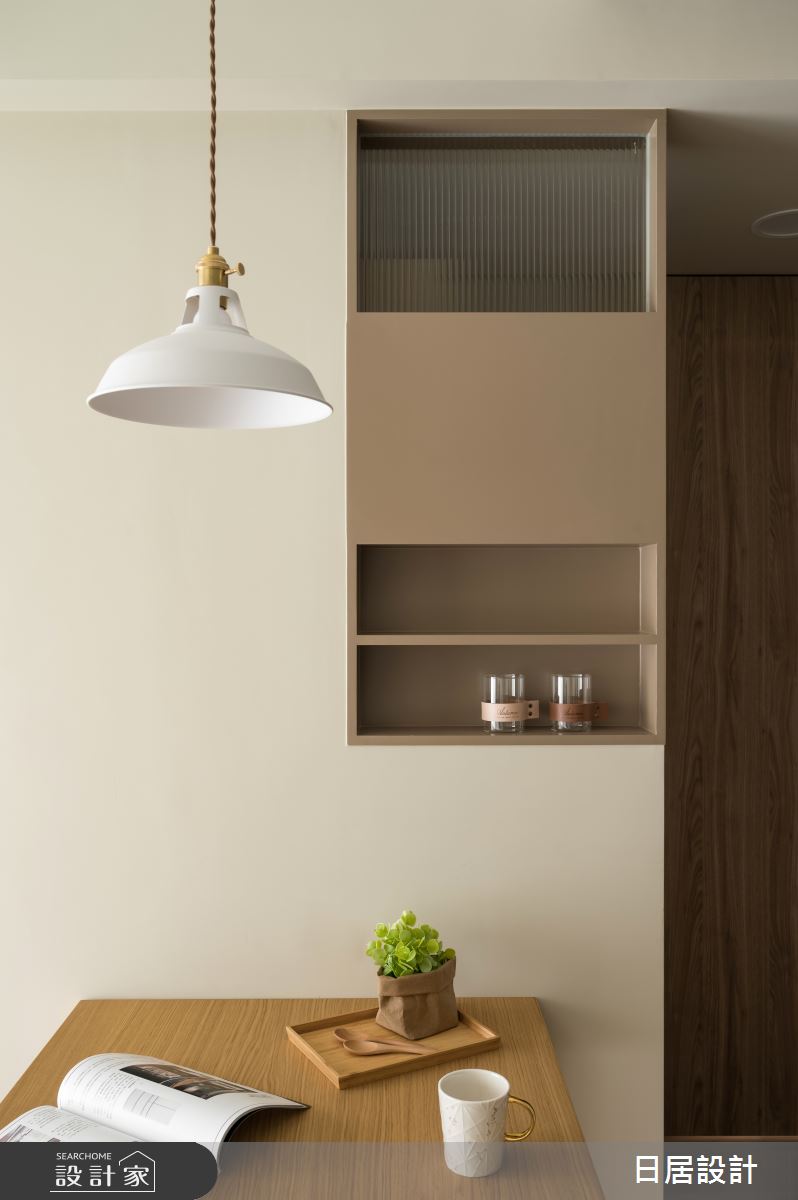 13坪新成屋(5年以下)＿混搭風餐廳案例圖片＿日居設計＿日居_林蔭下的焦糖香之11