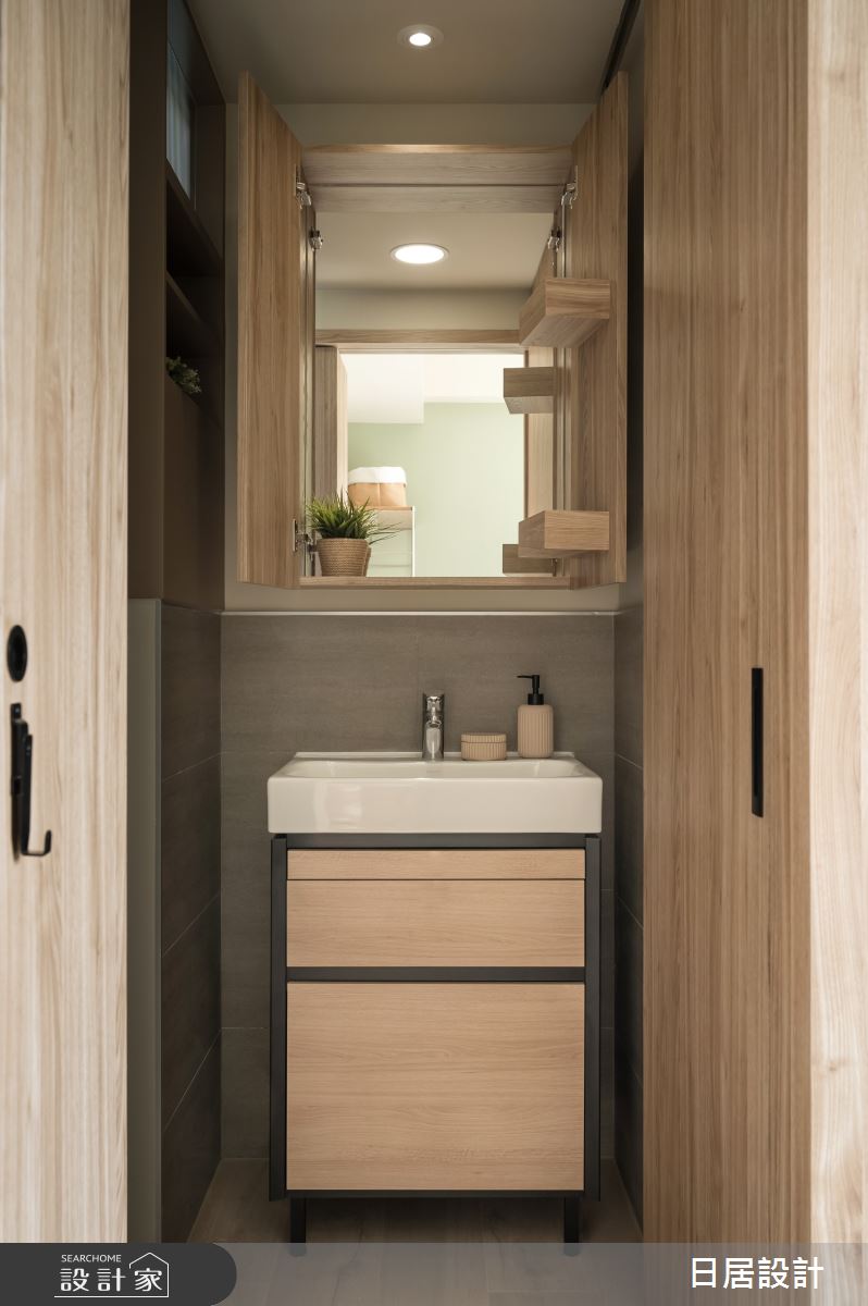 13坪新成屋(5年以下)＿混搭風案例圖片＿日居設計＿日居_林蔭下的焦糖香之27