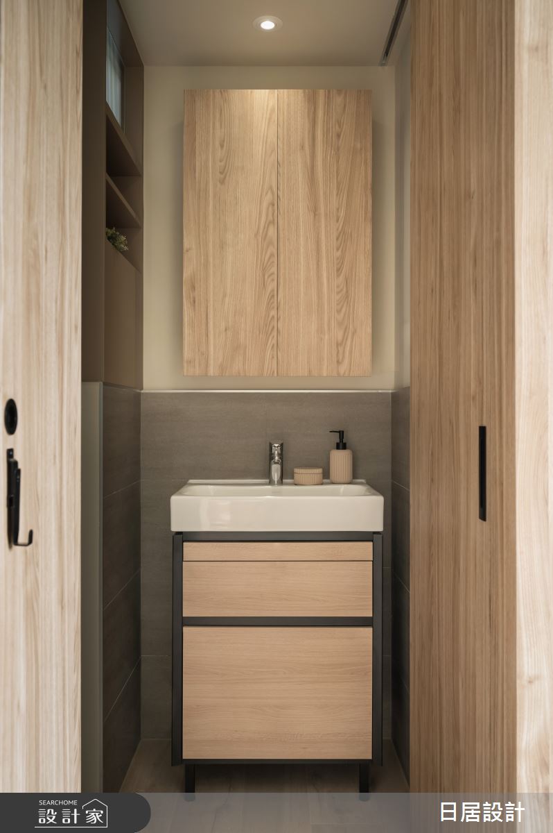 13坪新成屋(5年以下)＿混搭風案例圖片＿日居設計＿日居_林蔭下的焦糖香之26