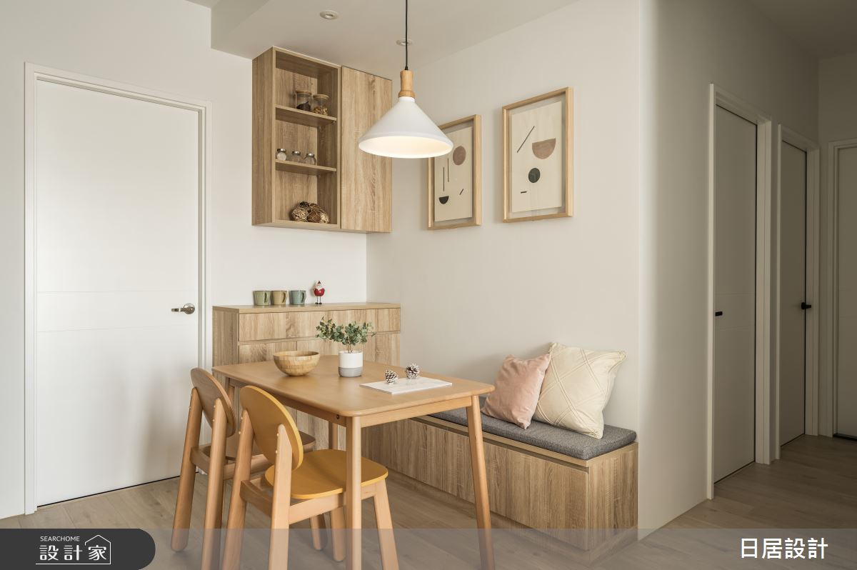 19坪新成屋(5年以下)＿混搭風餐廳案例圖片＿日居設計＿日居_棉花田的煦煦淡妝之4