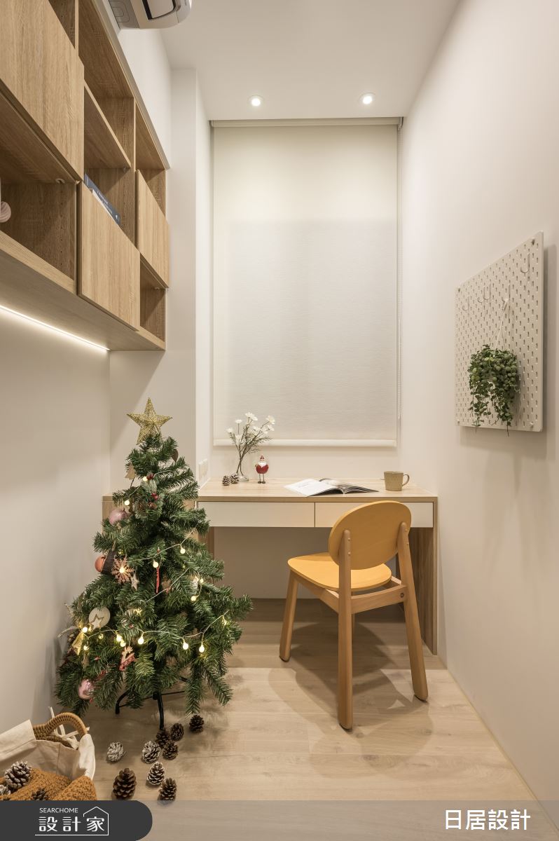 19坪新成屋(5年以下)＿混搭風書房案例圖片＿日居設計＿日居_棉花田的煦煦淡妝之17