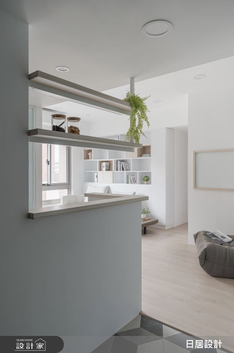 19坪老屋(16~30年)＿混搭風玄關案例圖片＿日居設計＿日居_彩針糖雪糕之2