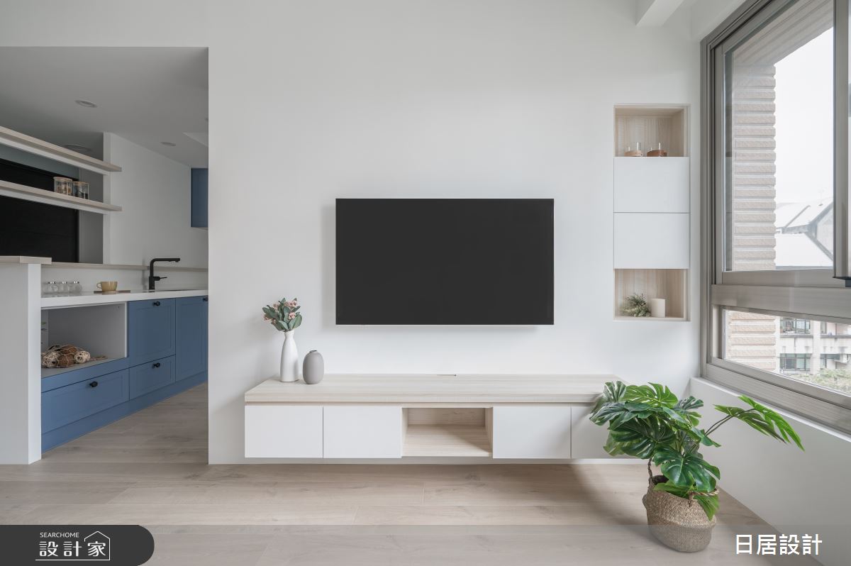 19坪老屋(16~30年)＿混搭風客廳案例圖片＿日居設計＿日居_彩針糖雪糕之9