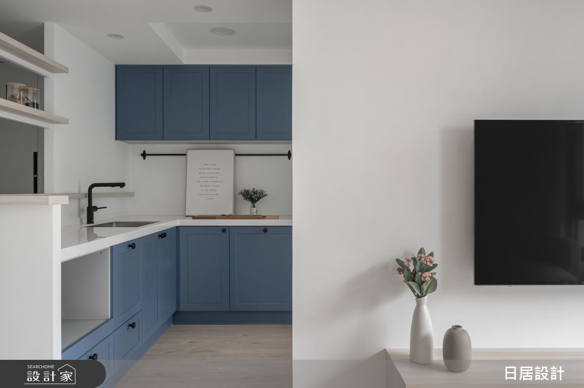 19坪老屋(16~30年)＿混搭風廚房案例圖片＿日居設計＿日居_彩針糖雪糕之14