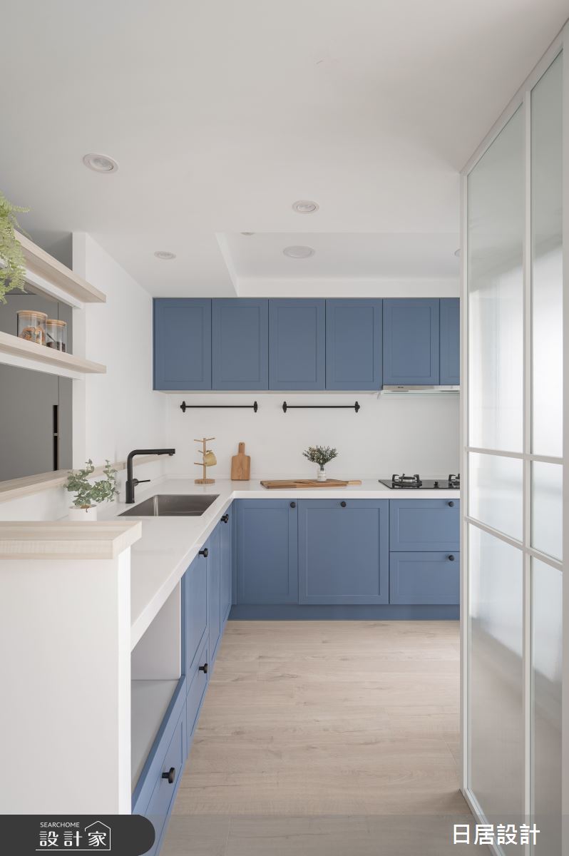 19坪老屋(16~30年)＿混搭風廚房案例圖片＿日居設計＿日居_彩針糖雪糕之15