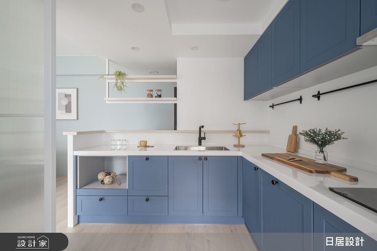 19坪老屋(16~30年)＿混搭風廚房案例圖片＿日居設計＿日居_彩針糖雪糕之16