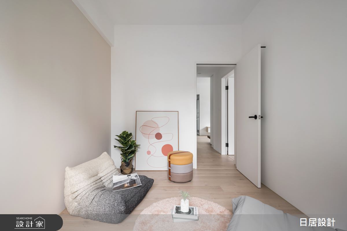 19坪老屋(16~30年)＿混搭風客房案例圖片＿日居設計＿日居_彩針糖雪糕之26