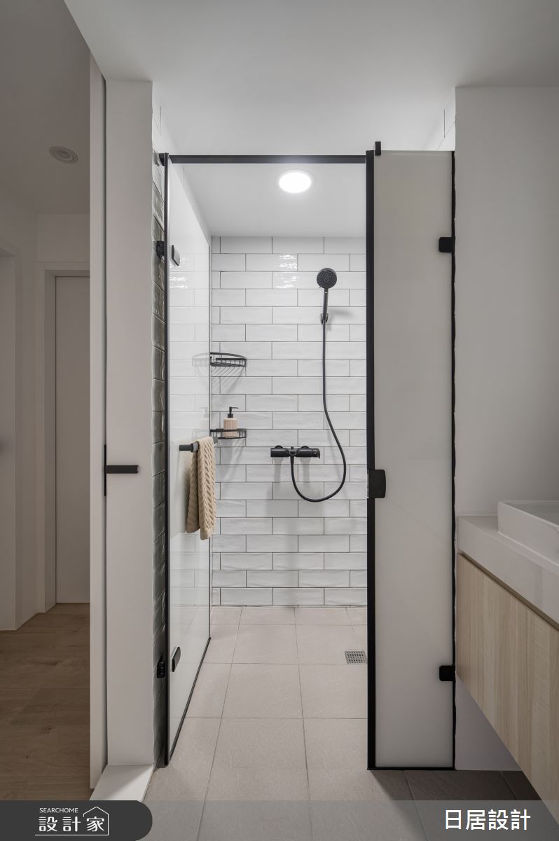 19坪老屋(16~30年)＿混搭風浴室案例圖片＿日居設計＿日居_彩針糖雪糕之30