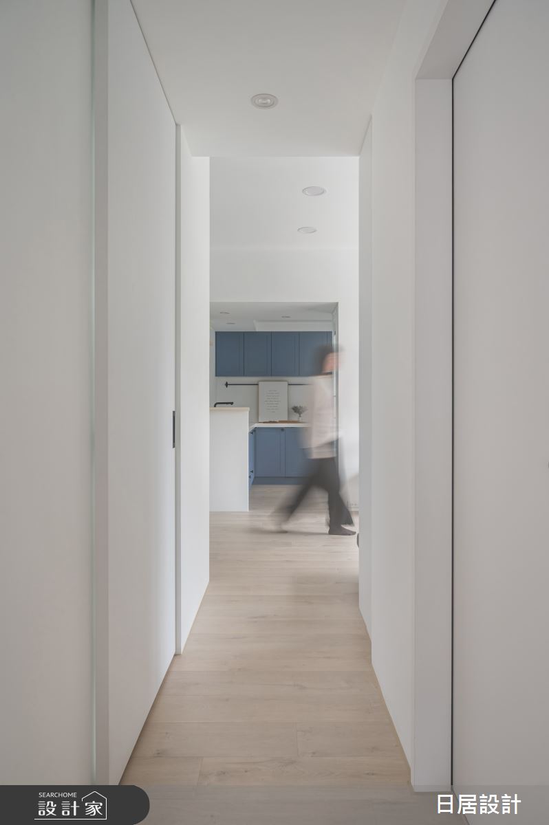 19坪老屋(16~30年)＿混搭風走廊案例圖片＿日居設計＿日居_彩針糖雪糕之18