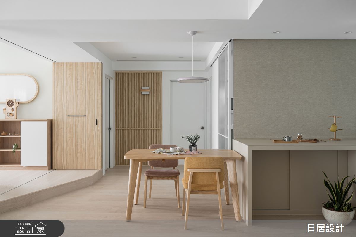40坪新成屋(5年以下)＿混搭風餐廳案例圖片＿日居設計＿日居_芬多精饗宴之3