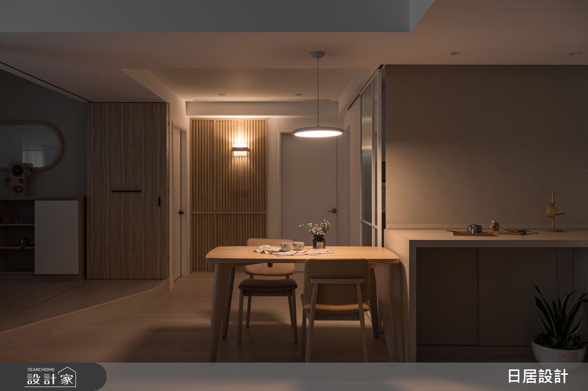 40坪新成屋(5年以下)＿混搭風餐廳案例圖片＿日居設計＿日居_芬多精饗宴之4