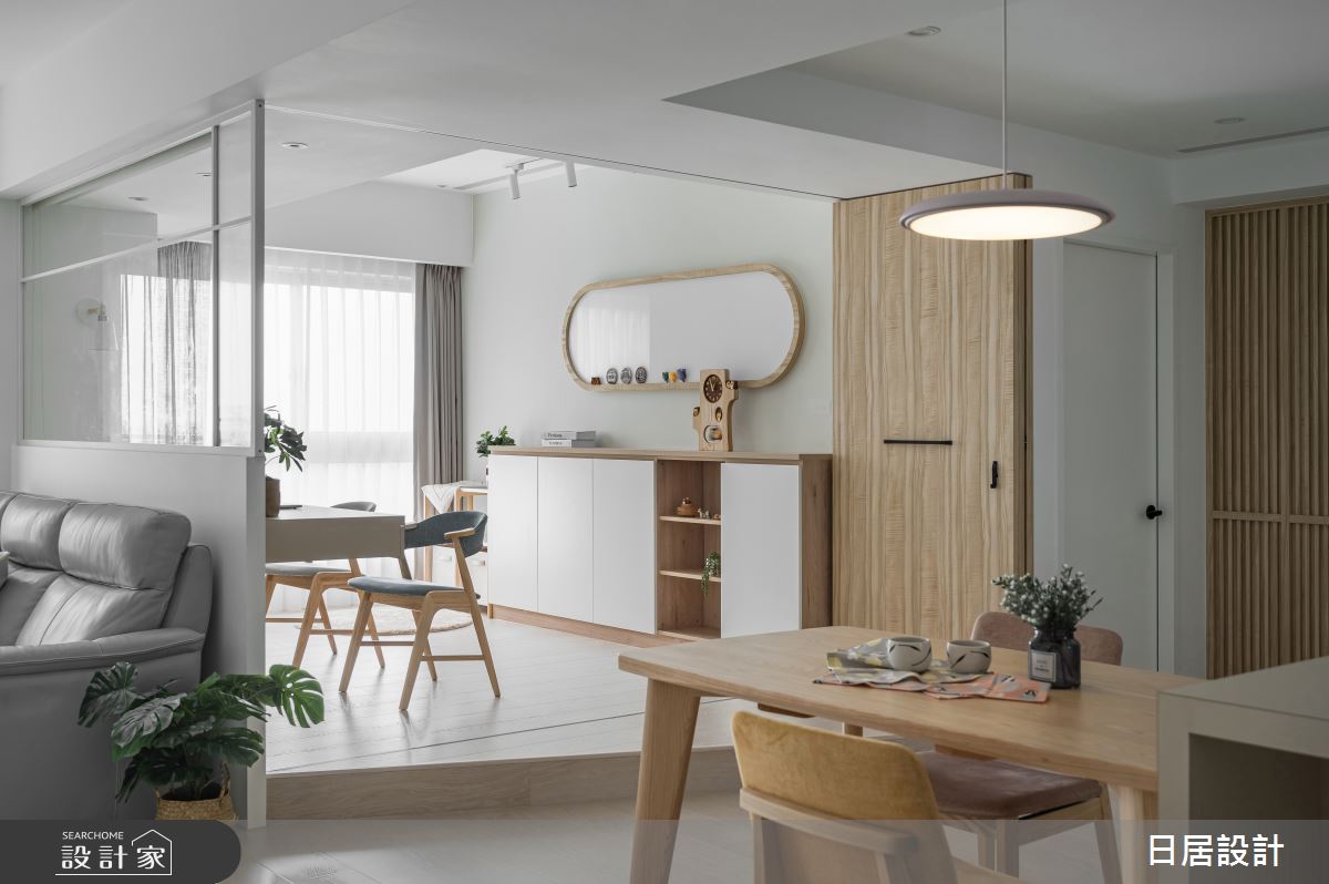 40坪新成屋(5年以下)＿混搭風餐廳書房案例圖片＿日居設計＿日居_芬多精饗宴之5