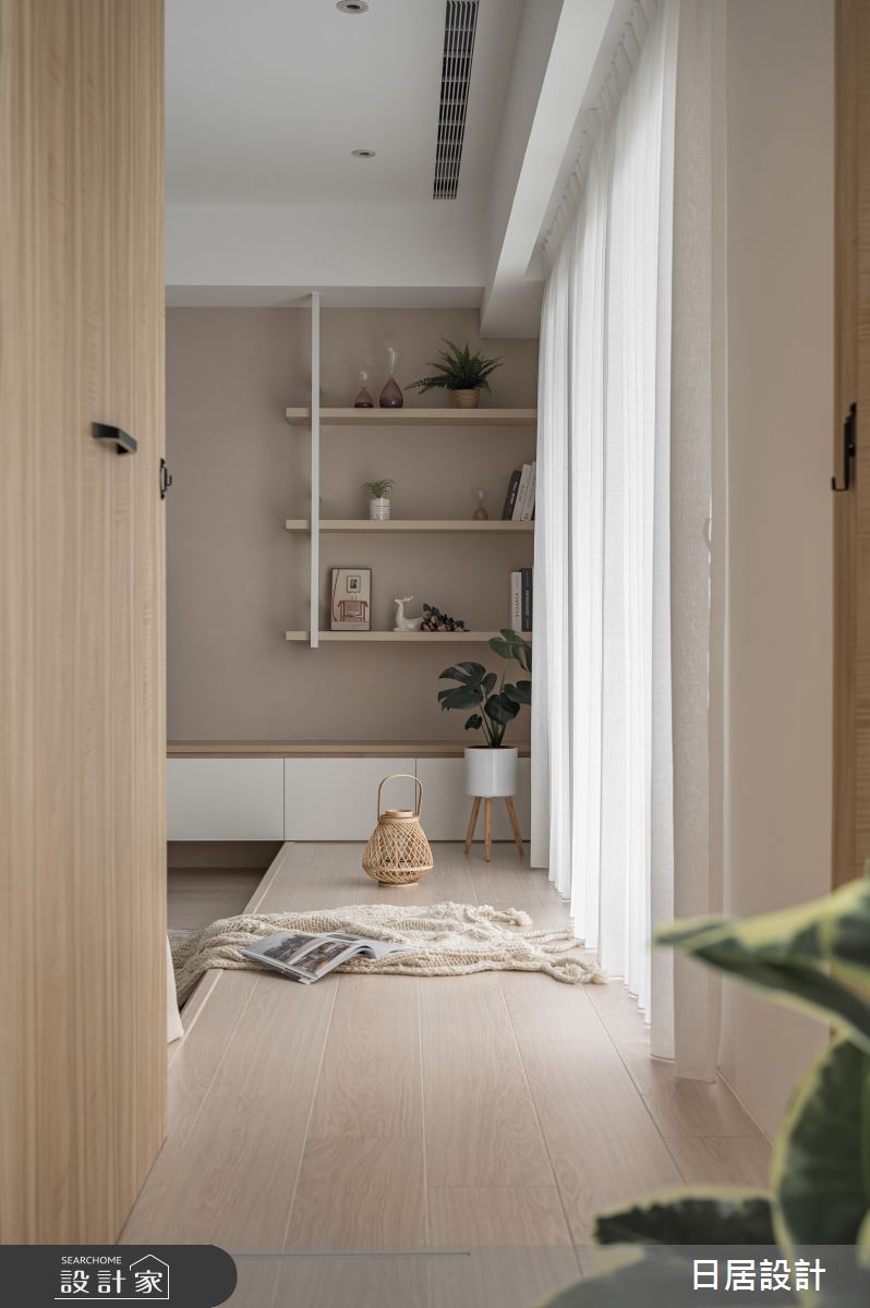 40坪新成屋(5年以下)＿混搭風臥榻案例圖片＿日居設計＿日居_芬多精饗宴之23