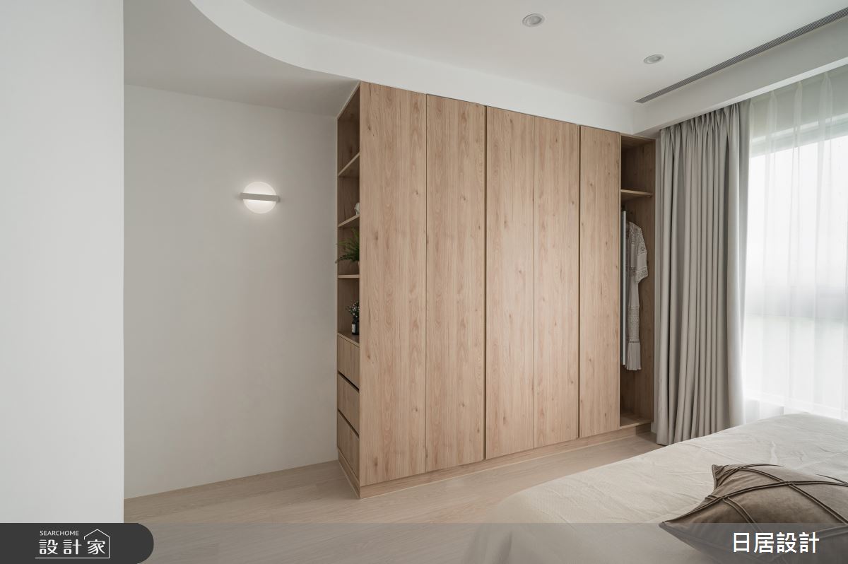 40坪新成屋(5年以下)＿混搭風臥室案例圖片＿日居設計＿日居_芬多精饗宴之33