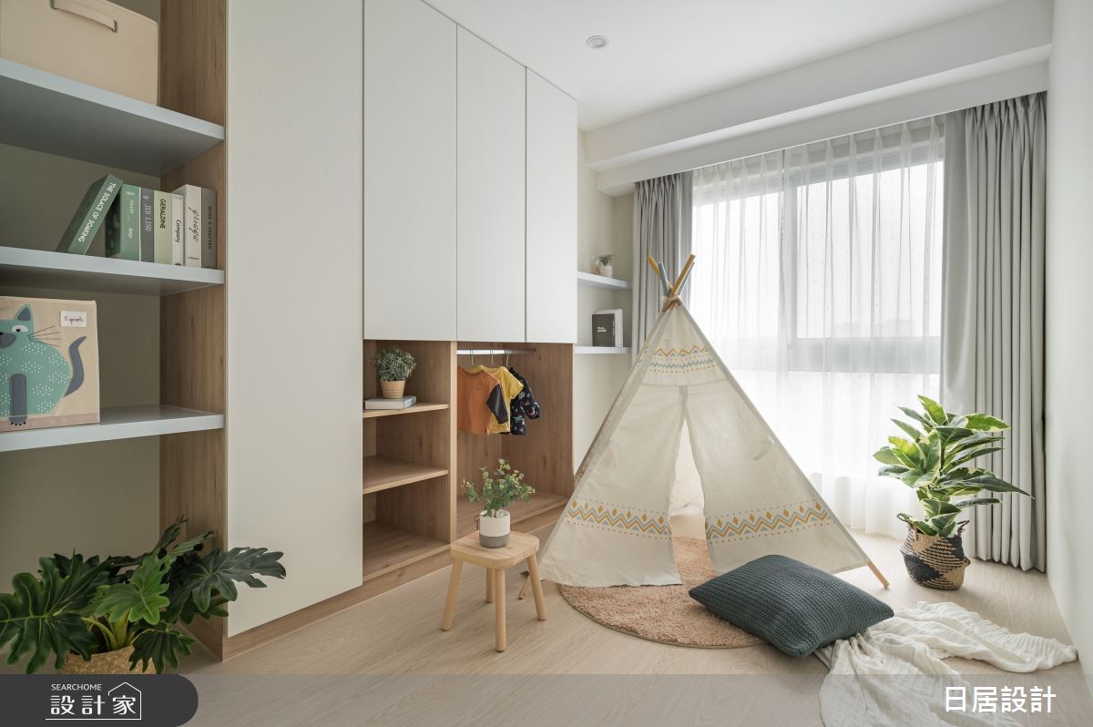 40坪新成屋(5年以下)＿混搭風兒童房兒童房案例圖片＿日居設計＿日居_芬多精饗宴之35