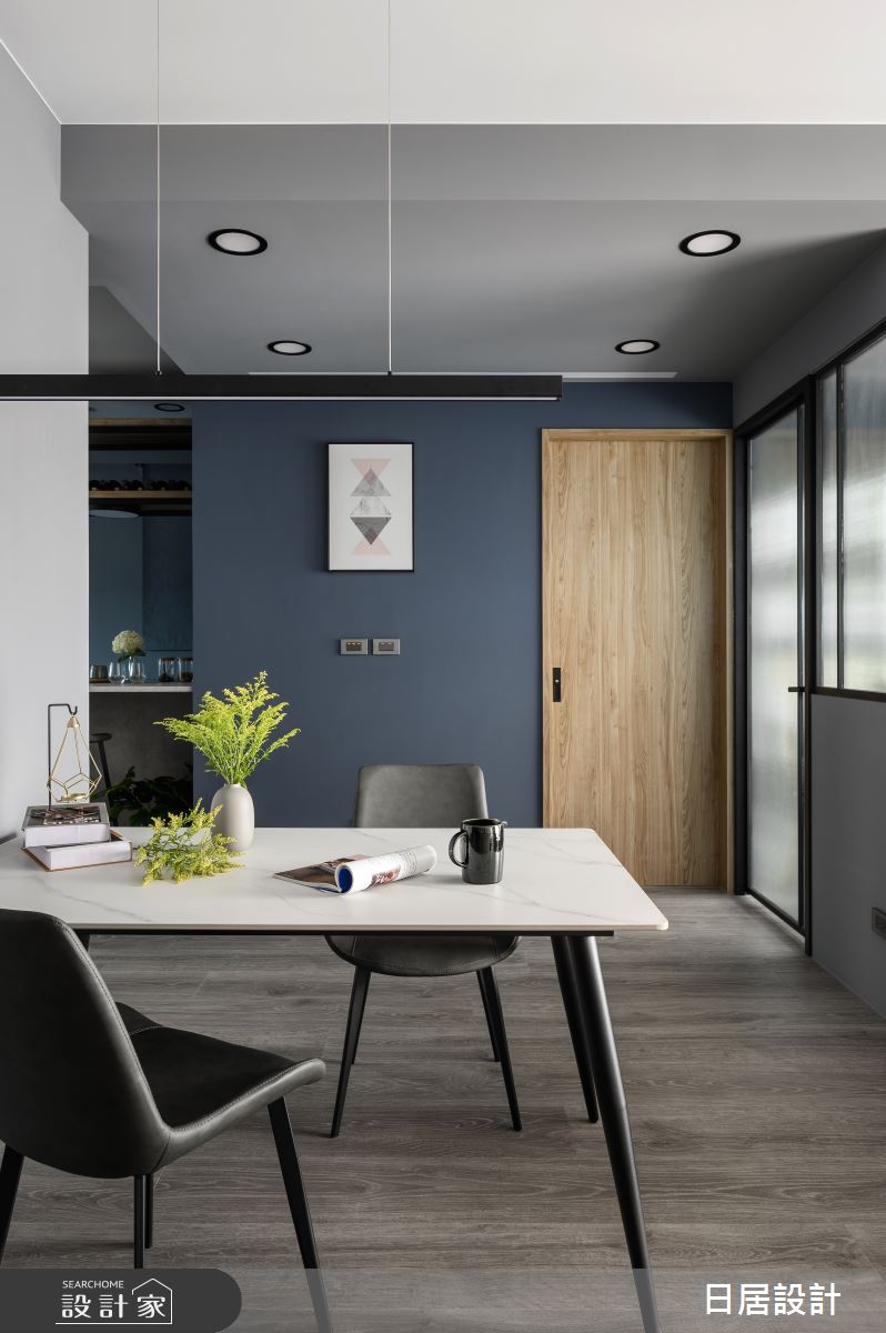 30坪新成屋(5年以下)＿混搭風餐廳案例圖片＿日居設計＿日居_黑芝麻藍莓馬芬之9