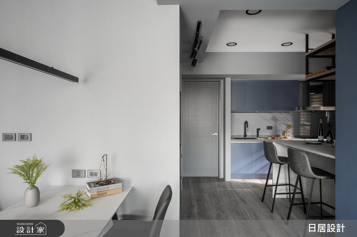 30坪新成屋(5年以下)＿混搭風廚房案例圖片＿日居設計＿日居_黑芝麻藍莓馬芬之13