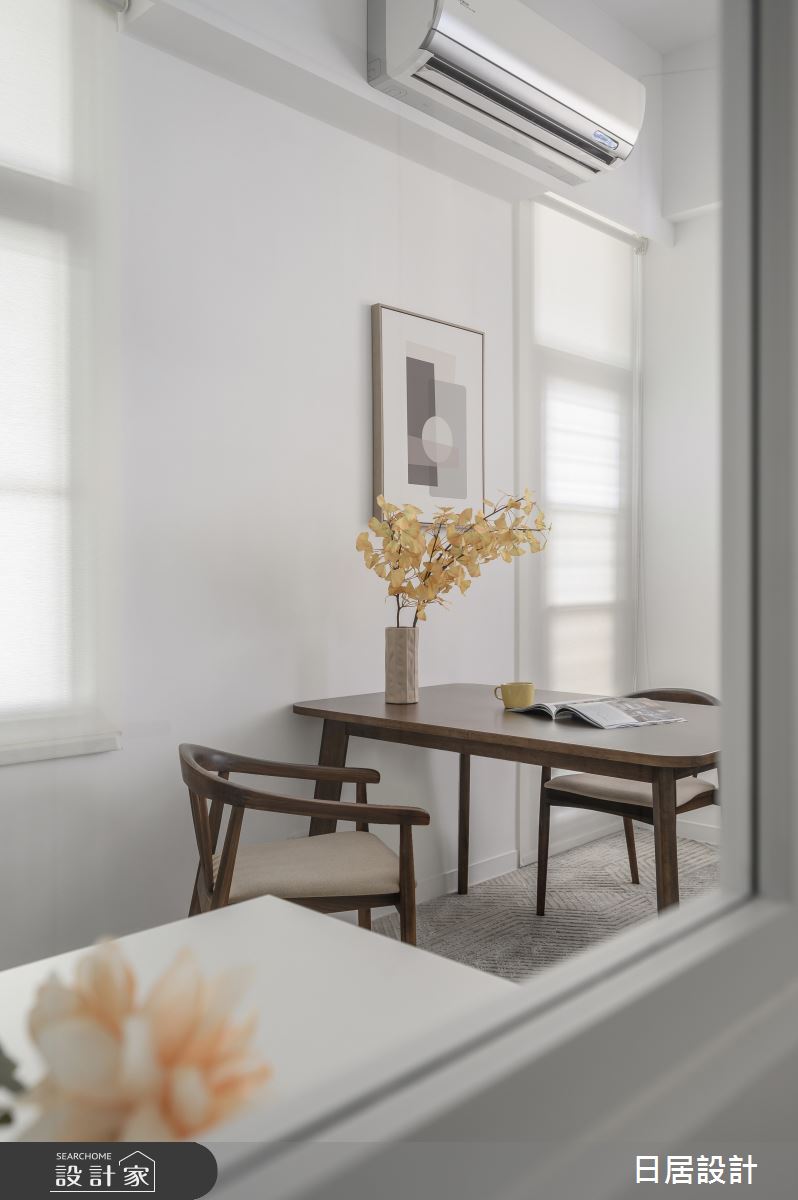 12坪中古屋(5~15年)＿混搭風客廳餐廳案例圖片＿日居設計＿日居_藍色湖畔之7