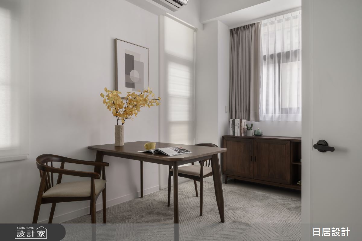12坪中古屋(5~15年)＿混搭風客廳餐廳案例圖片＿日居設計＿日居_藍色湖畔之4