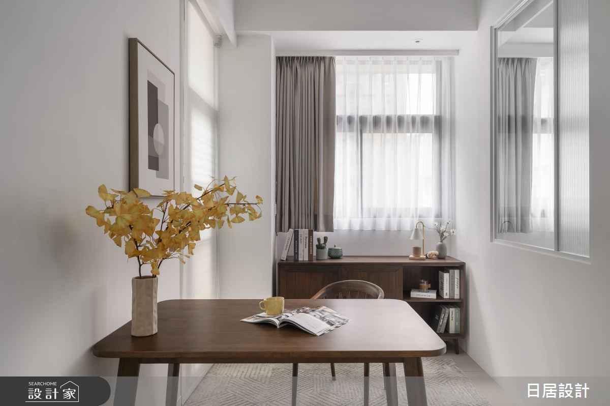 12坪中古屋(5~15年)＿混搭風客廳餐廳案例圖片＿日居設計＿日居_藍色湖畔之5