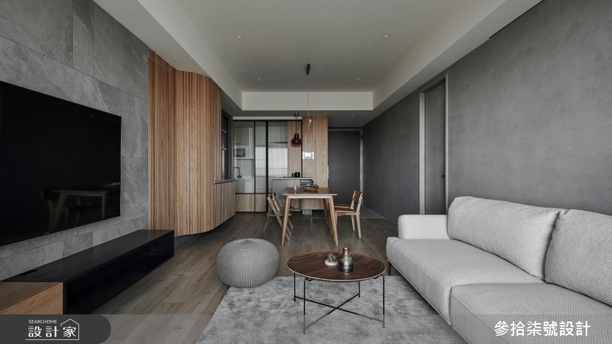 26坪新成屋(5年以下)＿北歐風客廳案例圖片＿參拾柒號設計＿參拾柒號_01之11