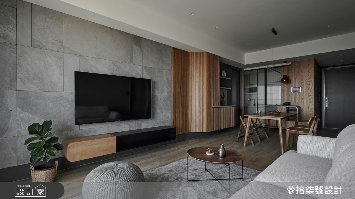 26坪新成屋(5年以下)＿北歐風客廳案例圖片＿參拾柒號設計＿參拾柒號_01之12