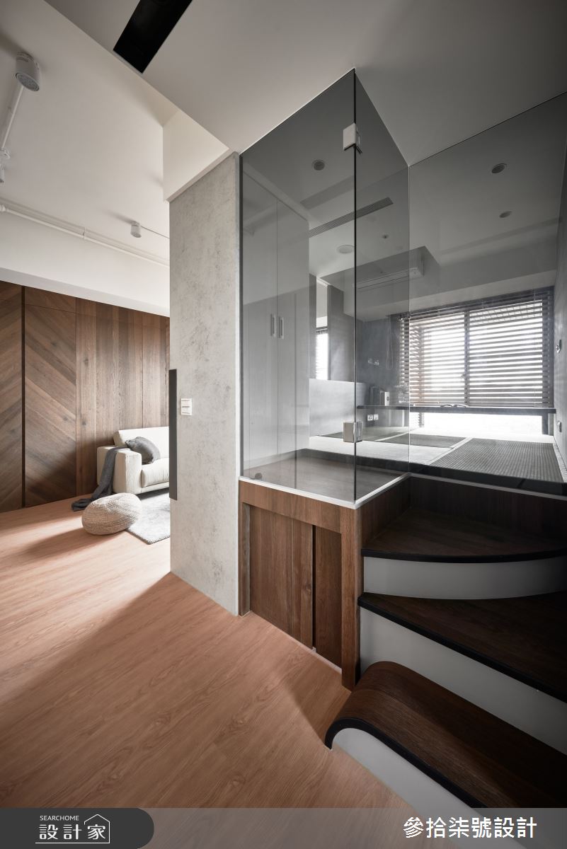18坪新成屋(5年以下)＿現代風走廊案例圖片＿參拾柒號設計＿參拾柒號_07之9