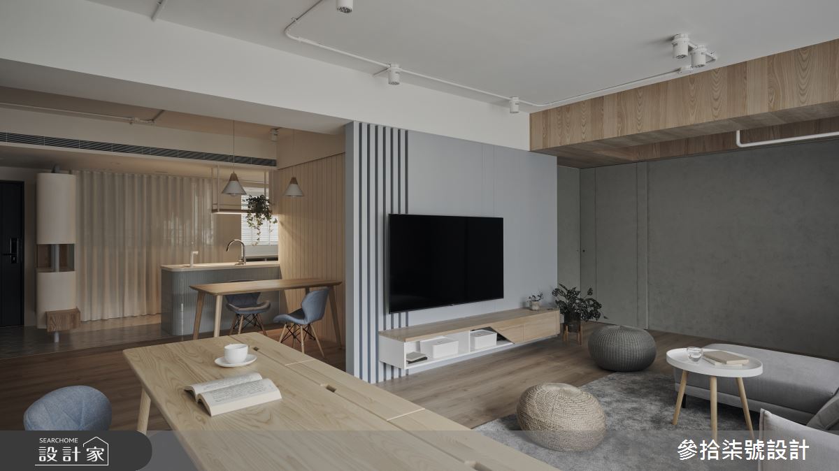 33坪老屋(31~40年)＿北歐風客廳工作區案例圖片＿參拾柒號設計＿參拾柒號_09之7