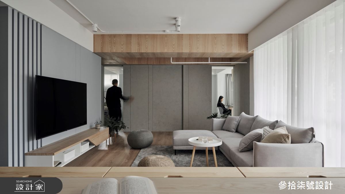 33坪老屋(31~40年)＿北歐風客廳案例圖片＿參拾柒號設計＿參拾柒號_09之4