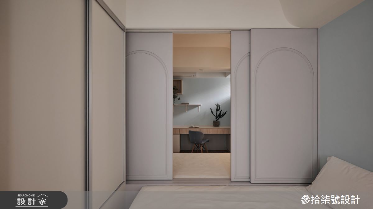 33坪老屋(31~40年)＿北歐風臥室案例圖片＿參拾柒號設計＿參拾柒號_09之19