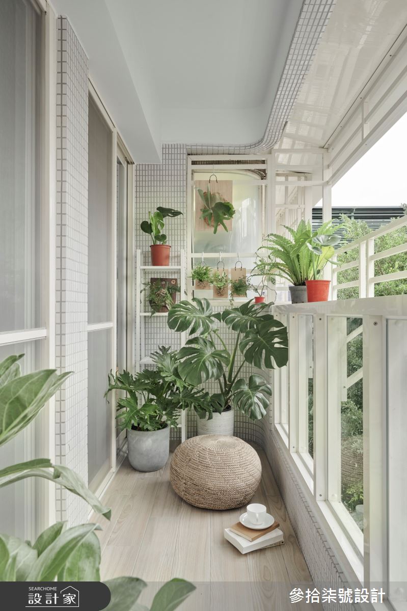 33坪老屋(31~40年)＿北歐風陽台案例圖片＿參拾柒號設計＿參拾柒號_09之26