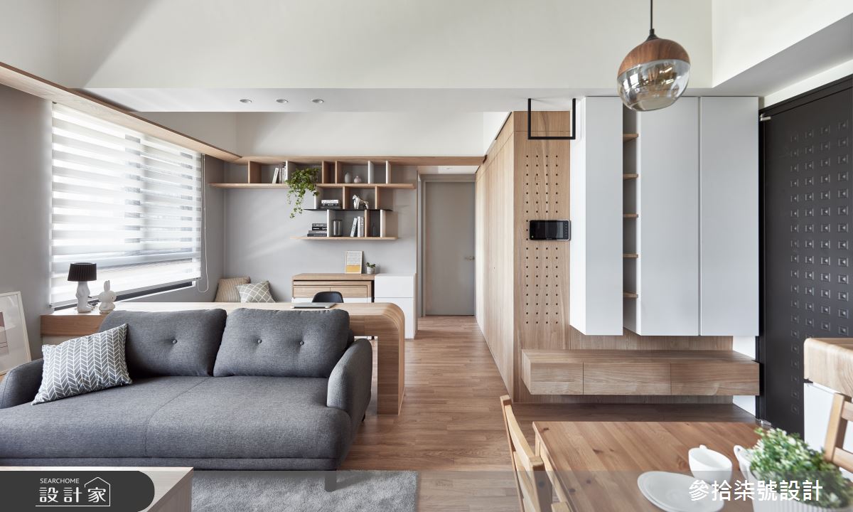 25坪新成屋(5年以下)＿北歐風客廳案例圖片＿參拾柒號設計＿參拾柒號_10之3