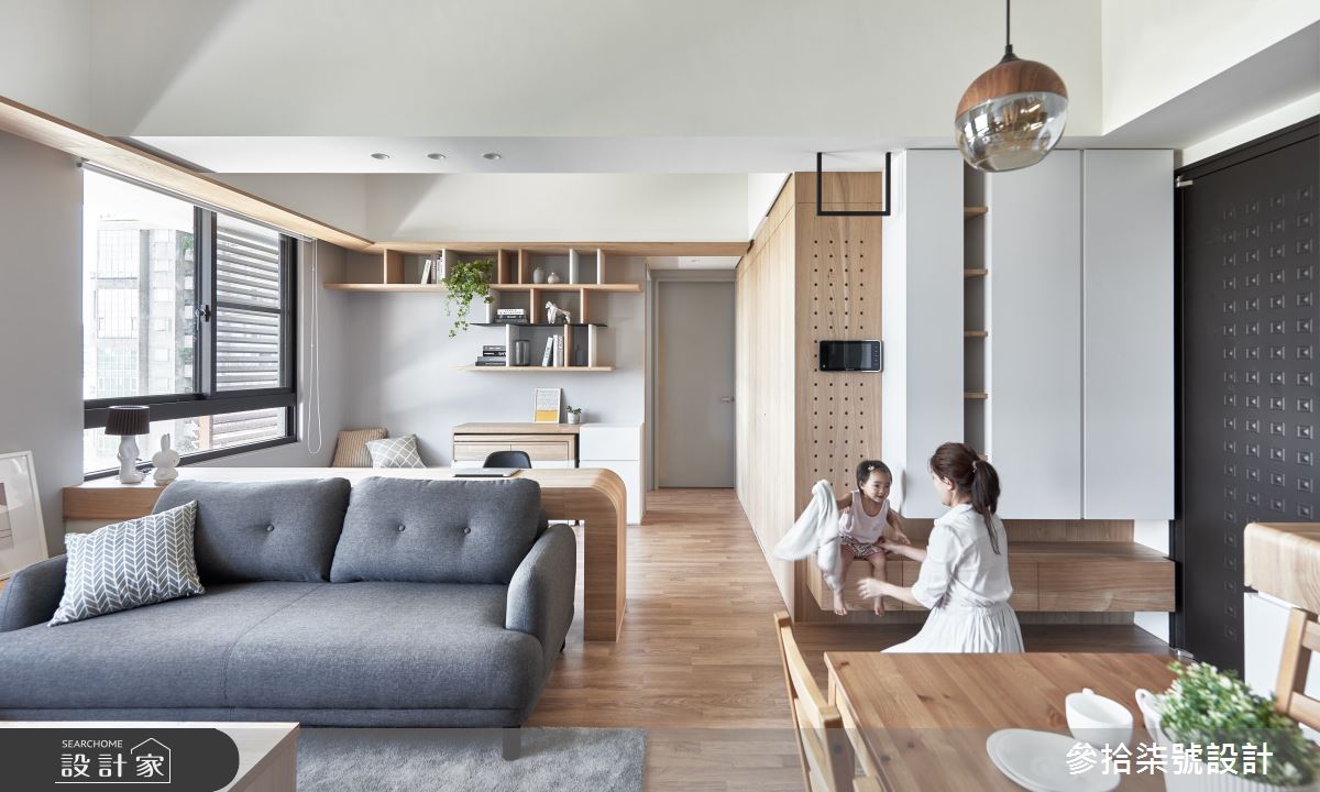 25坪新成屋(5年以下)＿北歐風客廳案例圖片＿參拾柒號設計＿參拾柒號_10之5