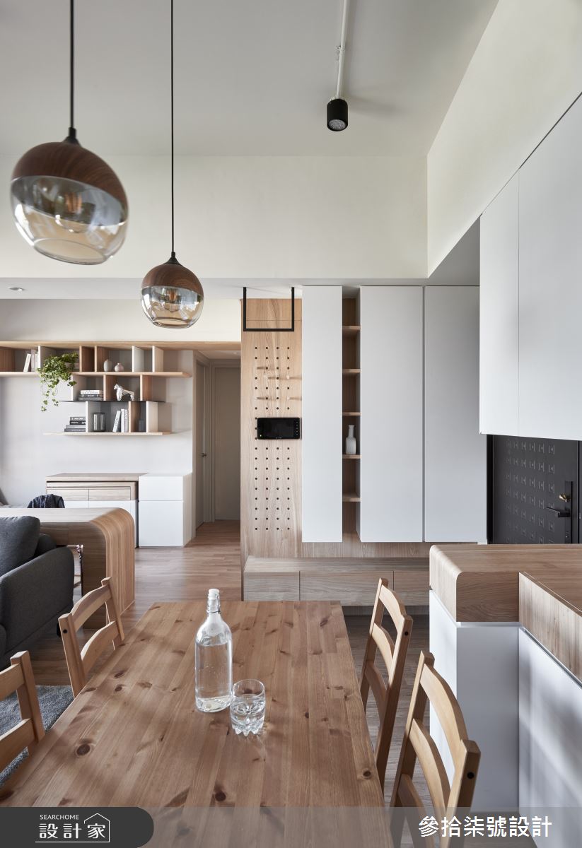 25坪新成屋(5年以下)＿北歐風餐廳案例圖片＿參拾柒號設計＿參拾柒號_10之7