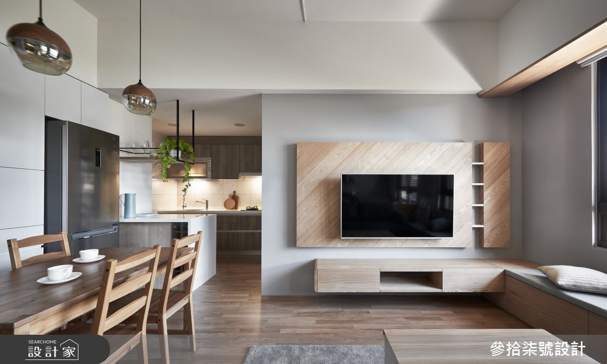 25坪新成屋(5年以下)＿北歐風客廳案例圖片＿參拾柒號設計＿參拾柒號_10之8