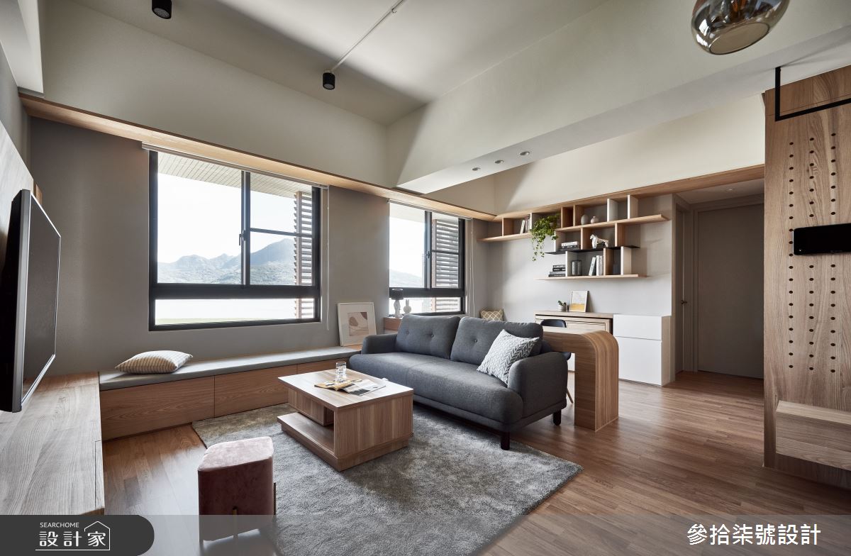 25坪新成屋(5年以下)＿北歐風客廳案例圖片＿參拾柒號設計＿參拾柒號_10之11