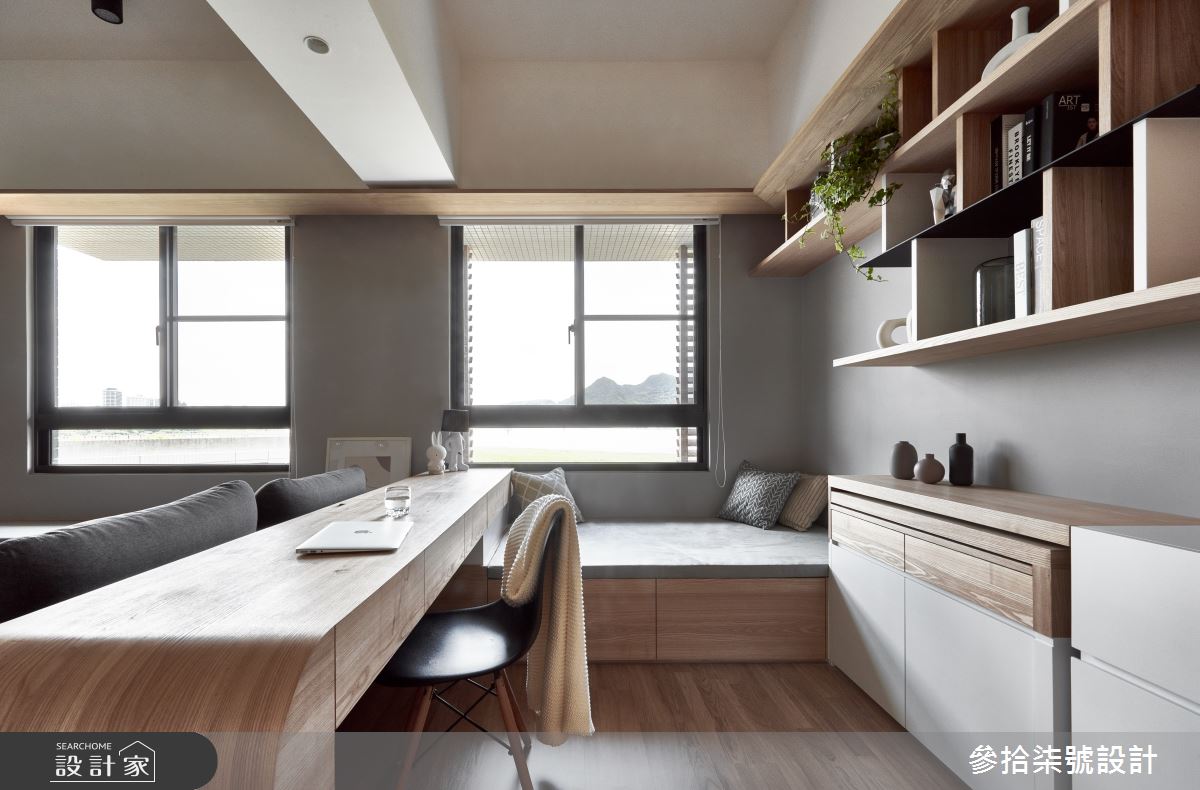 25坪新成屋(5年以下)＿北歐風書房案例圖片＿參拾柒號設計＿參拾柒號_10之13