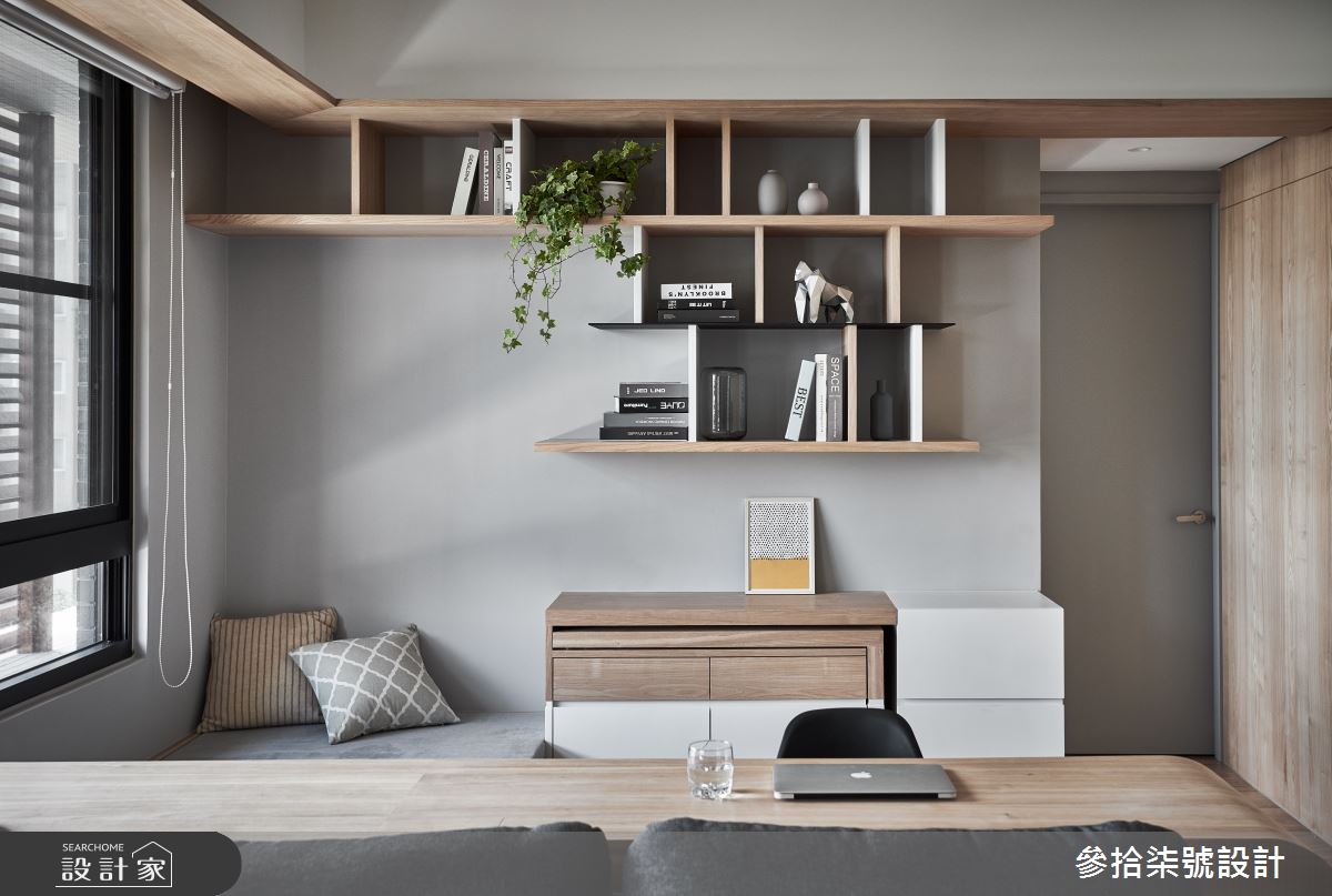 25坪新成屋(5年以下)＿北歐風書房案例圖片＿參拾柒號設計＿參拾柒號_10之17