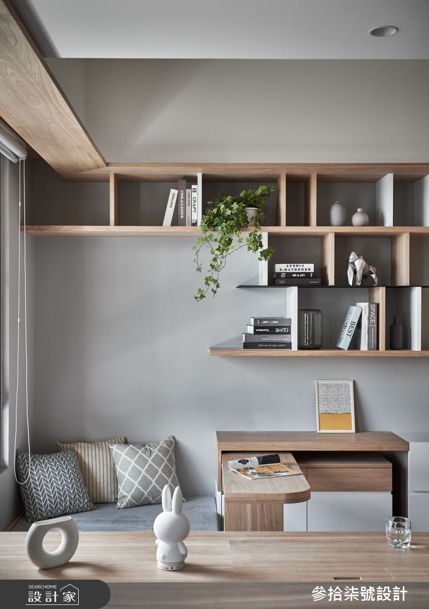 25坪新成屋(5年以下)＿北歐風書房案例圖片＿參拾柒號設計＿參拾柒號_10之18