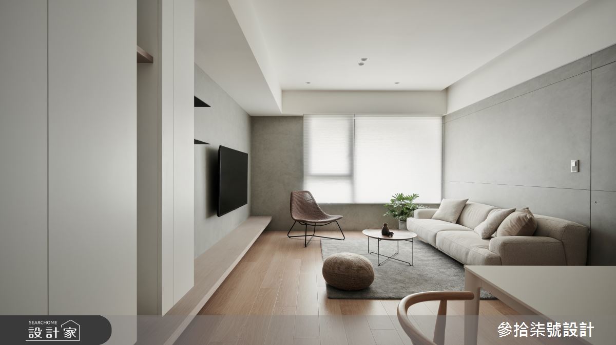 27坪新成屋(5年以下)＿人文禪風客廳案例圖片＿參拾柒號設計＿參拾柒號_11之8