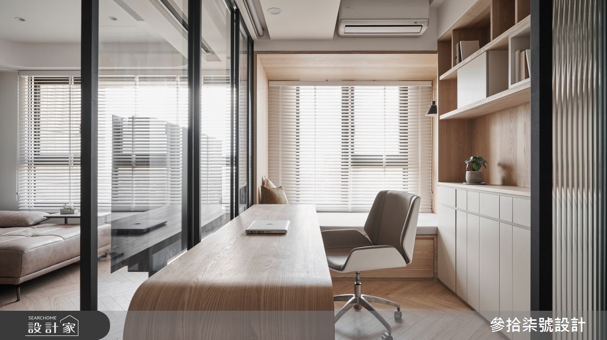 30坪新成屋(5年以下)＿美式風書房案例圖片＿參拾柒號設計＿參拾柒號_13之16