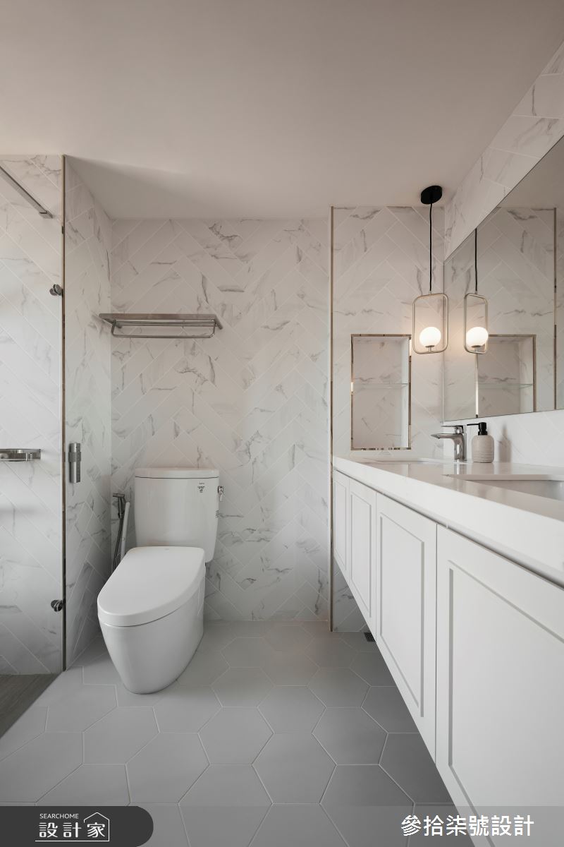 30坪新成屋(5年以下)＿美式風浴室案例圖片＿參拾柒號設計＿參拾柒號_13之20