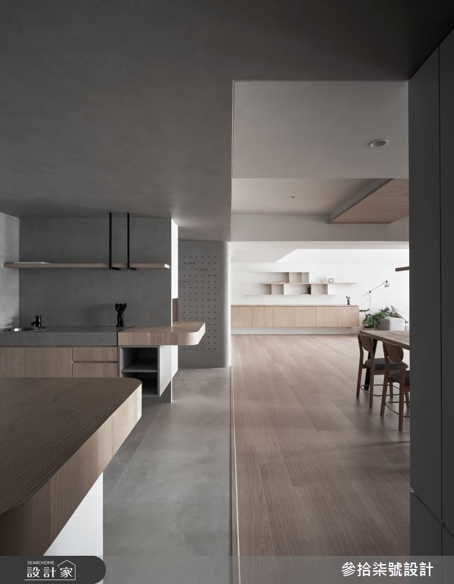 50坪中古屋(5~15年)＿北歐風廚房案例圖片＿參拾柒號設計＿參拾柒號_15之13