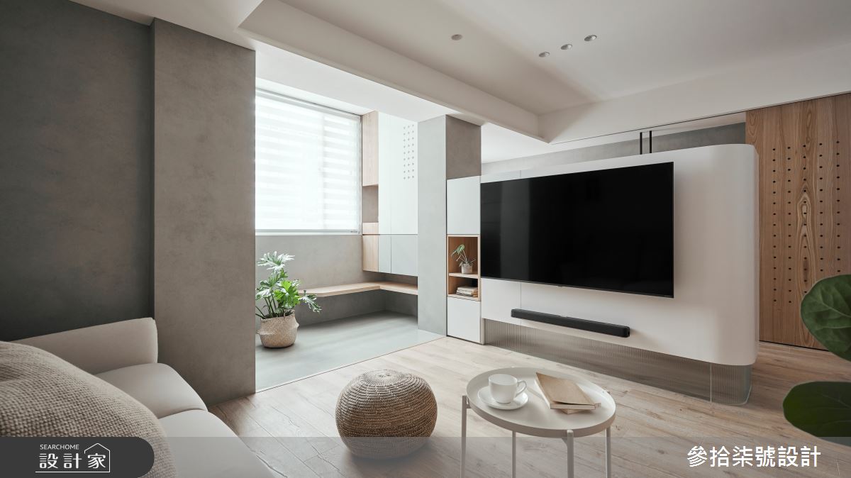 26坪老屋(41~50年)＿日式無印風客廳案例圖片＿參拾柒號設計＿參拾柒號_18之2