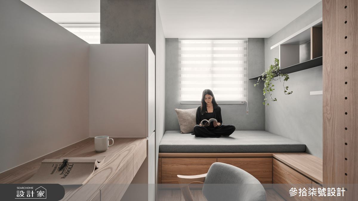 26坪老屋(41~50年)＿日式無印風書房臥榻案例圖片＿參拾柒號設計＿參拾柒號_18之10