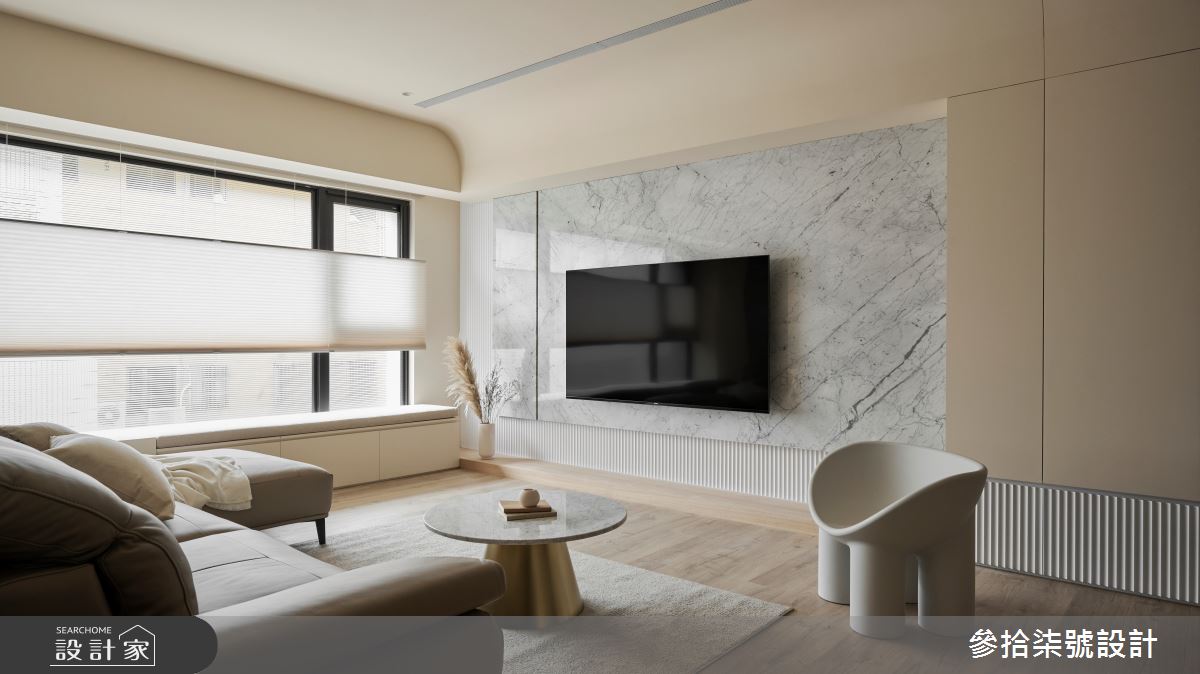 50坪毛胚屋＿現代風客廳案例圖片＿參拾柒號設計＿參拾柒號_19之5