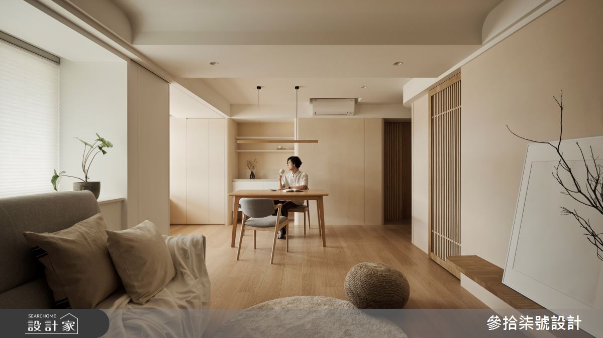 21坪老屋(16~30年)＿人文禪風客廳餐廳案例圖片＿參拾柒號設計＿參拾柒號_22之10