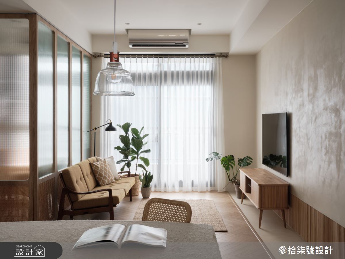 25坪新成屋(5年以下)＿波希米亞風客廳餐廳案例圖片＿參拾柒號設計＿參拾柒號_25之1