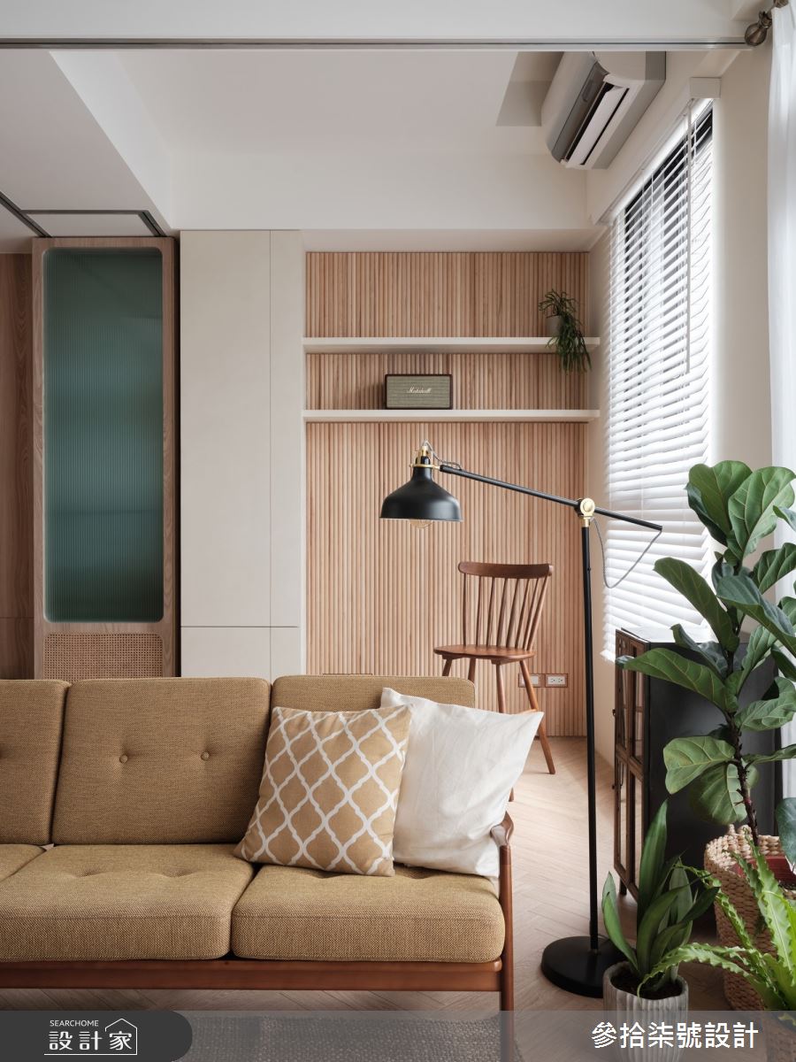 25坪新成屋(5年以下)＿波希米亞風客廳書房多功能室案例圖片＿參拾柒號設計＿參拾柒號_25之4